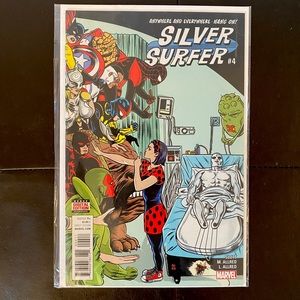 Marvel Silver Surfer Comic Book #4